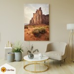 Fotodrobė "The red rock hill" Fotodrobės interjerui | Colorbee.lt